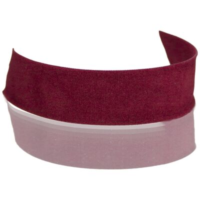 Gavebånd Premium Velour Burgundy (Bred)